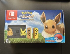 Let’s Go Eevee Pikachu Pokémon Nintendo Switch Console System In Box Tested