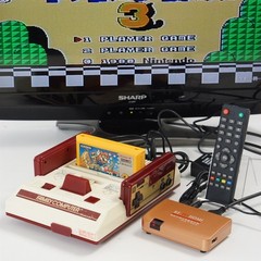 Famicom Console HVC-001 Nintendo FC Tested System -HDMI Adapter- H6334090
