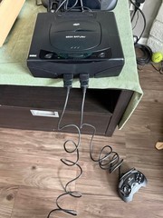 SEGA Saturn Console Black w/ Power & AV Cords, NTSC-U/C MK-80000 – READ DESCRIP