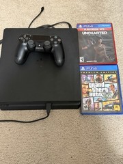 Sony PlayStation 4 Slim Black 1TB Gaming Console Digital Original