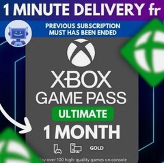 Xbox Game Pass Ultimate 1 Month Live Gold Membership – Global