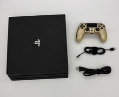 Sony PlayStation 4 Pro 1TB Game Console – Jet Black Low FW 11.00