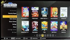 Sega Genesis HD Flashback , Controllers & 85 Built-in Games TESTED Working