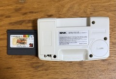 Neo Geo Pocket White with Snk vs Capcom game