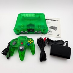 Nintendo NUS-001 Nintendo 64 Translucent Jungle Green Console