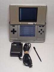 Japanese Nintendo DS Fat NTR-001 (Silver) – Tested Working + Charger & Stylus