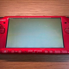 Sony PSP-3000 Radiant Red Console Tested 1GB Region Free Japan