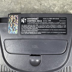 Nintendo 64 N64 Console (NUS-001) w/ Jumper Pak & OEM AV & Power Cables Tested