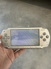 Sony PSP 1000 Silver Console Region Free JP Tested w/ new battery, charger