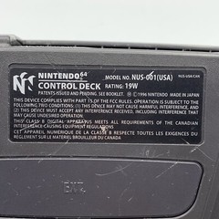 Nintendo N64 Console NUS-001 Bundle w/ 2 Controllers, Cables, Memory Card Tested