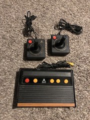 Atari Flashback 3 Black Console, No Charger And Not Sure If Working, Sold As Is