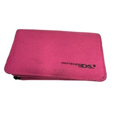 Nintendo DSI Pink Handheld Console w/ Charger & Carrying Case Tested