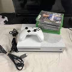 Microsoft Xbox One S White Console Bundle 7 Games