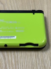 Nintendo New 3DS LL XL Lime Green Black Console Tested Working Japan Import