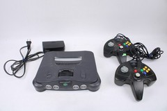 N64 Console w/ 2 Superpad 64 and Power Supply NUS-001(USA) – Tested