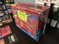 Nintendo Virtual Boy in Box w/ Mario Tennis -Powers On -BOTH DISPLAYS BAD -AS-IS