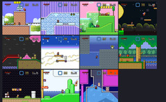 Mario and Luigi in an Unknown Island play on USA Console version