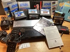 Atari 5200 Console Tested Working PAC Man Missile Command Super Breakout Footbal