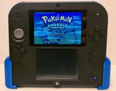 SALE Nintendo 2DS Blue & Black Handheld Video Game Console Bundle CIB – READ