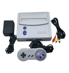 Super NES Control Deck SNS-101 Console System Bundle – Tested and Works