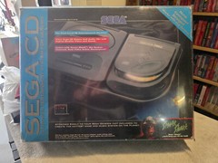 Sega CD Model 2 Console w/Genesis 2 Console w/Sewar Shark-CIB PLUS! VGC! TESTED!