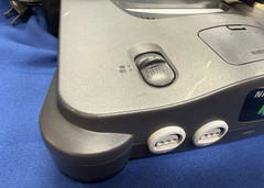 Nintendo 64 Black Console with Controller and Rush 2 Game ~ TESTED and WORKING!