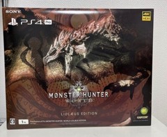 PS4 PlayStation 4 Pro Console System MONSTER HUNTER WORLD LIOLAEUS EDITION SONY