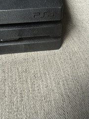 ps4 console, three controllers, cables, works!