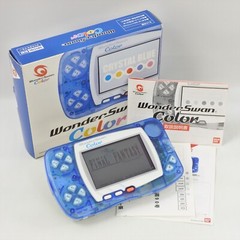 WonderSwan Color Console CRYSTAL BLUE Boxed WSC-001 Bandai 0200353251 ws