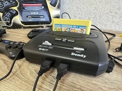 Dendy 2 ZW-845 8-Bit Retro Video Game Console Complete Set Boxed Tested Working