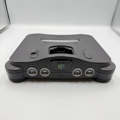 Nintendo 64 NUS-001(USA) Black Console Only Tested Working. Needs Expansion