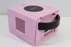 Nintendo Gamecube Console Pastel Pink NTSC-U/C DOL-001 GC White LED PLAY US GAME