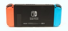 NINTENDO SWITCH HAC-001 32GB, RED/BLUE JOY-CONS W/ DOCKING STATION & CASE