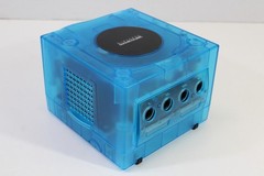 Nintendo Gamecube Console Clear Sky Ice Blue AC S-Video to HDMI NTSC-U/C DOL-001