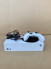 Microsoft Xbox Series S 512GB White Console Tested Working w/ Controller & Cable