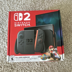 [Box Only] Nintendo Switch 2 Gray Console Mario Kart Bundle BOX ONLY