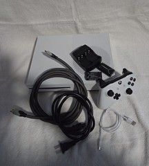 Microsoft Xbox 500GB Game Console With Controller And Li-Ion Batteries