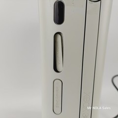Microsoft Xbox 360 White Console Parts-repair – Broken Eject Button – Powers On