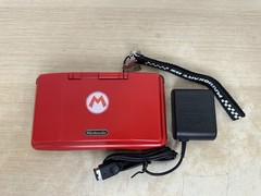 Nintendo DS NTR-001 Hot Rod Red Mario Kart Edition w/ Charger – Tested & Works