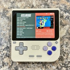 New PowKiddy V10 Gaming Handheld New 64GB Card Custom Loaded Ready To Play
