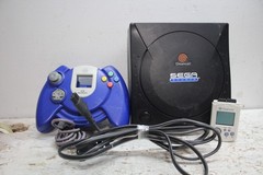 Sega Sports Dreamcast With POWER CORD & Controller Untested As Is