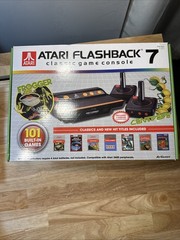 Atari Flashback 7 Classic Game Console – Black/Orange