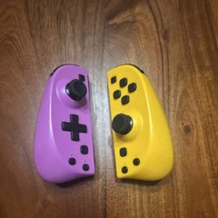 Nintendo Switch Console Dockable w/ Purple & Yellow Joy-Con, Dock, Grip, HDMI,