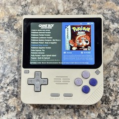 New PowKiddy V10 Gaming Handheld New 64GB Card Custom Loaded Ready To Play