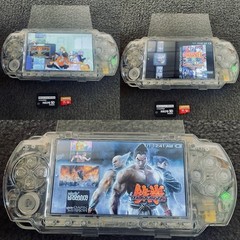 Custom Built 128GB SD Memory card for psp 1000 2000 & 3000 (Read description)