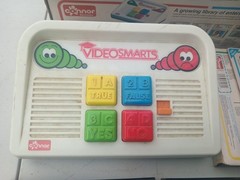 Vintage 1980&rsquo;s VideoSmarts Interactive Kid Video Game VCR Console w/ 5 Tapes