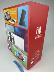 New Nintendo Switch OLED Console Gaming System HEG-001 Black/White