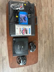 SEGA Saturn Console Black w/ Power & AV Cords, NTSC-U/C MK-80000 – READ DESCRIP
