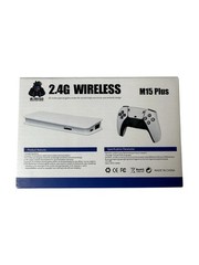 4K 64G HDMI TV Video Game Stick M15 Gaming Console Gamepad 2 Pack Controller US