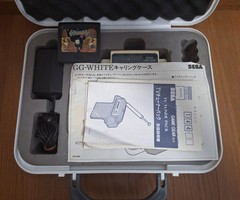 Sega Game Gear WHITE Japan GG *GREAT CASE – HOLY GRAIL – COLLECTORS ITEM*